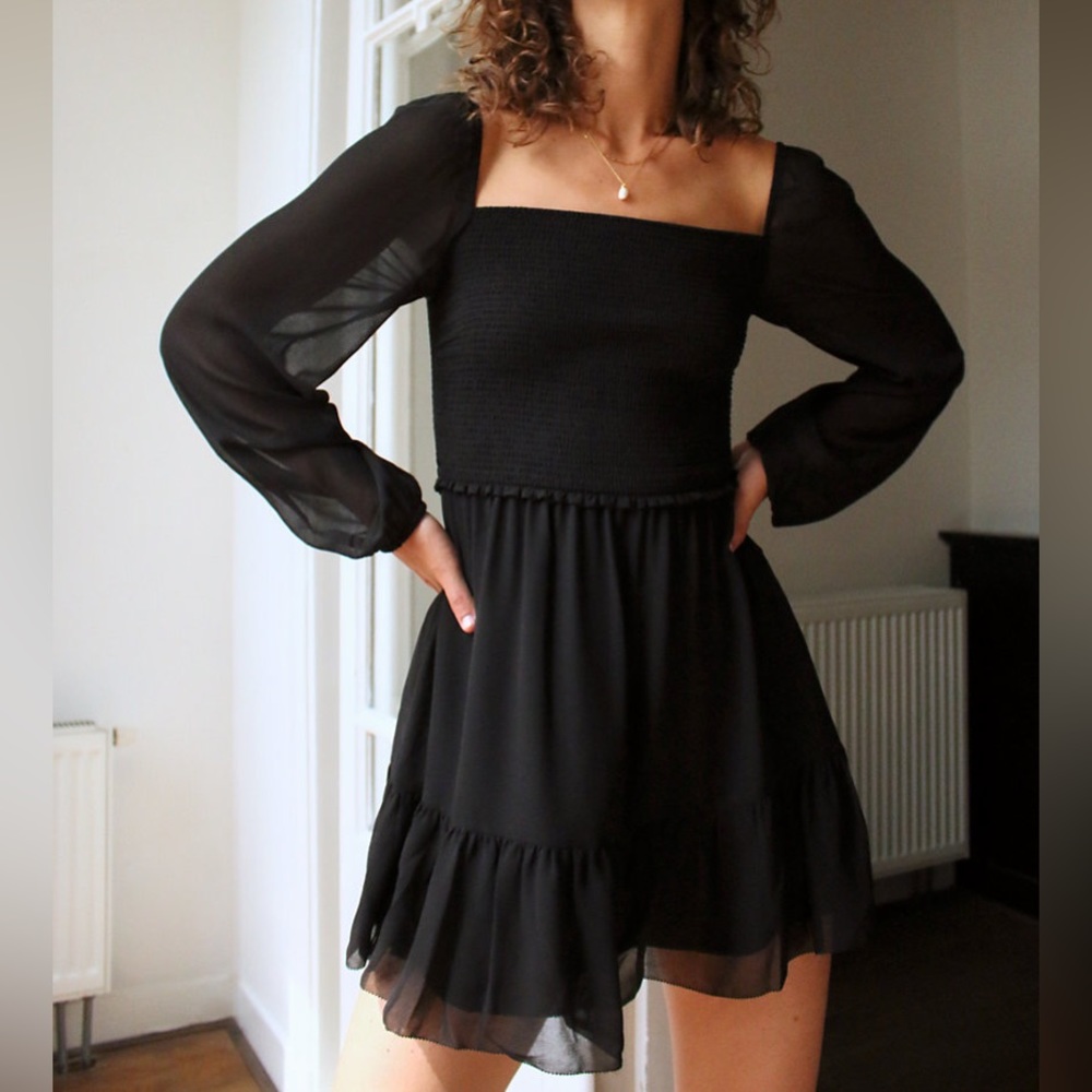 Aritizia Wilfred Tempest Black Dress Size XS, NWT